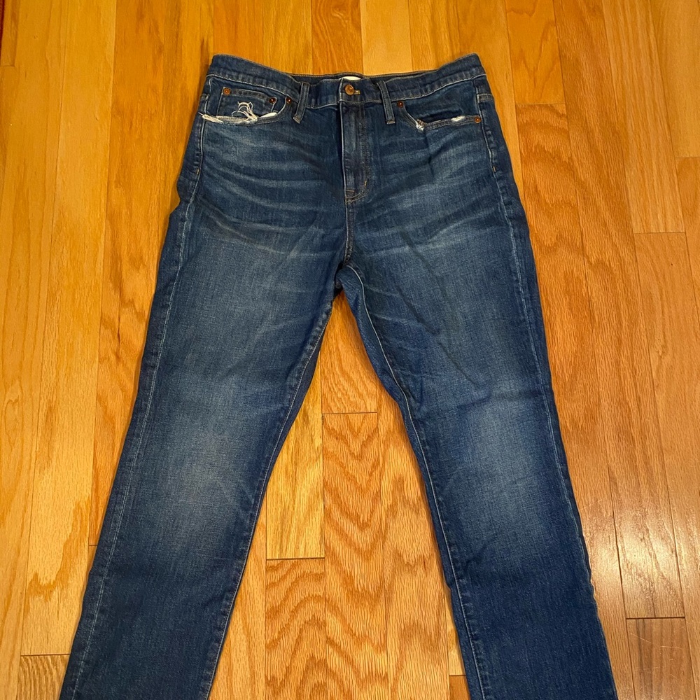 Madewell High Rise Boy Jean sz 30